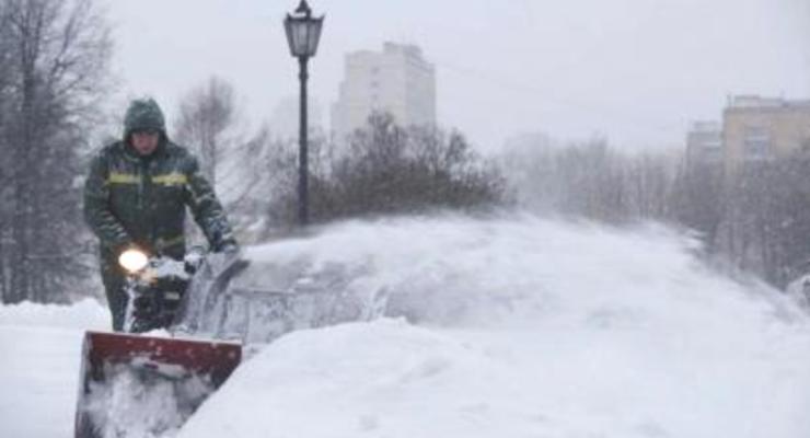 Москву накрыло рекордными снегопадами