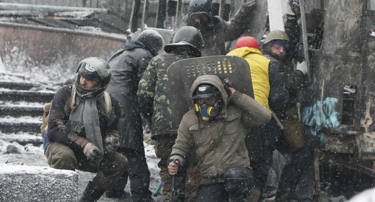 Столкновения на улице Грушевского пока утихли
