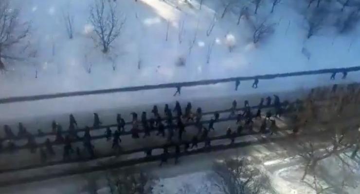В интернете опубликовано видео штурма обладминистрации в Ровно