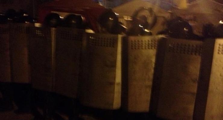 В Сумах милиция заявляет, что ночью силового разгона митингующих не было