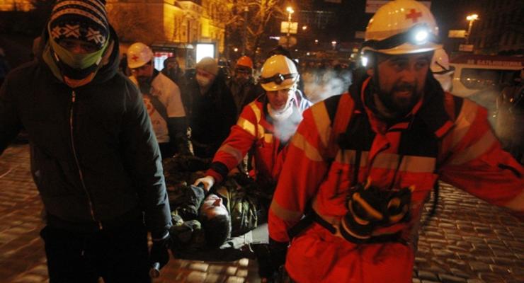 В Херсоне скончался один из трех раненых митингующими милиционеров – МВД