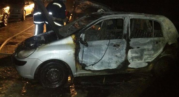 В Киеве за прошлую ночь сожгли 23 автомобиля - ГСЧС