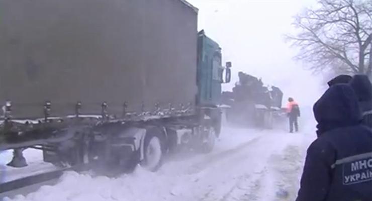 Как замерзает Украина: одиннадцать областей остановились