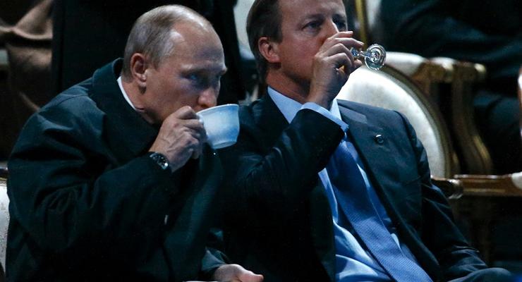 Путин обсудил украинский вопрос с премьером Великобритании