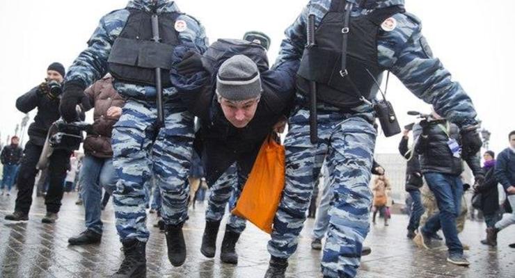 Задержанных на Манежной площади Москвы отпустили из полиции