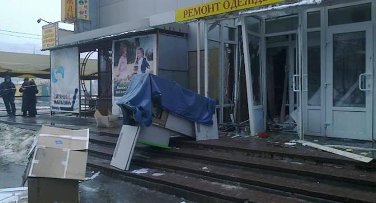 В Харькове грабители взорвали банкомат