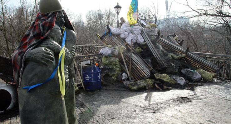 День святого Валентина: как выглядит мост влюбленных в Киеве