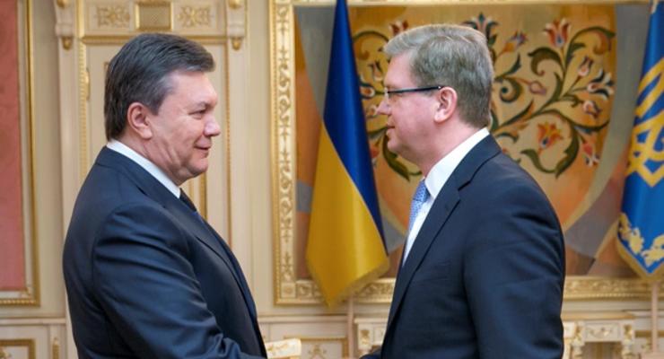 Еврокомиссар Фюле отказался назвать сумму помощи Украине от ЕС