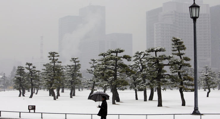 Число жертв аномального снегопада в Японии продолжает расти