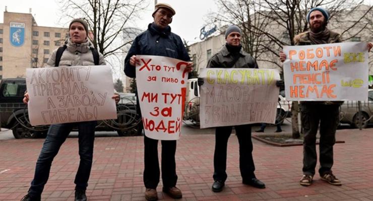 Работники знаменитого киевского пивзавода решили пикетировать ГПУ