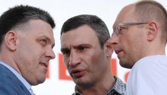 Лидеры оппозиции пошли совещаться к Рыбаку в кабинет