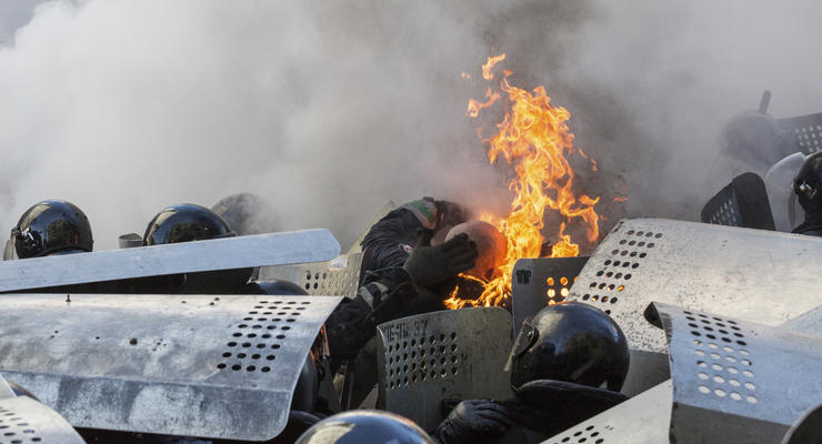 Бои в центре Киева. Главные видео