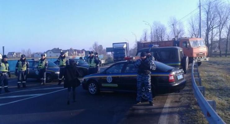 ГАИ уже сняла ограничения на въезд в Киев