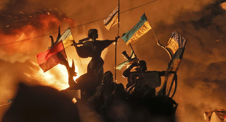 Фото недели: огонь, кровь и смерть на Майдане