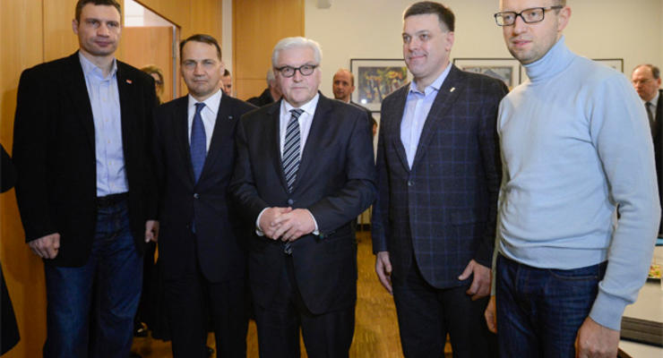 Главы МИД Польши и Германии покинули Украину