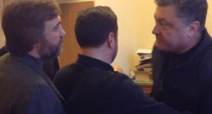 Опубликовано видео, как Порошенко и Новинский ссорились из-за убитых на Майдане