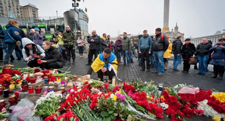 В Киеве сегодня состоится поминальное шествие в память о погибших активистах