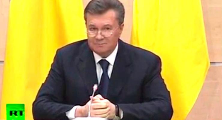Янукович рассказал, что покинуть Украину ему помогли "патриотически настроенные" офицеры