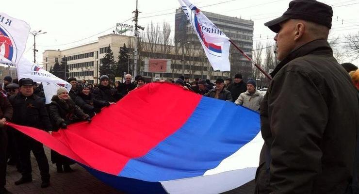 Донецк и Харьков митингуют за Россию. Видео протестов