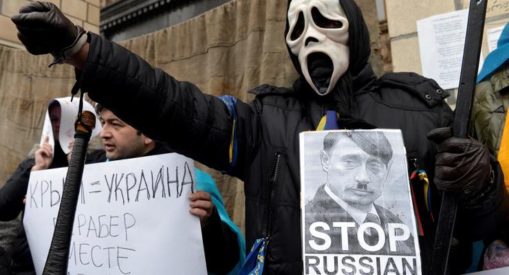 Митинги против войны в разных городах Украины 2 марта