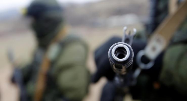 Российские военные развернули лагерь на крымском полигоне Чауда