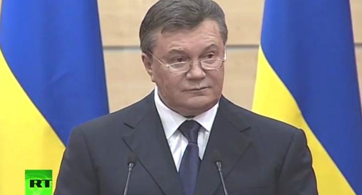 Янукович: я жив, хотя не могу сказать, что чувствую себя хорошо