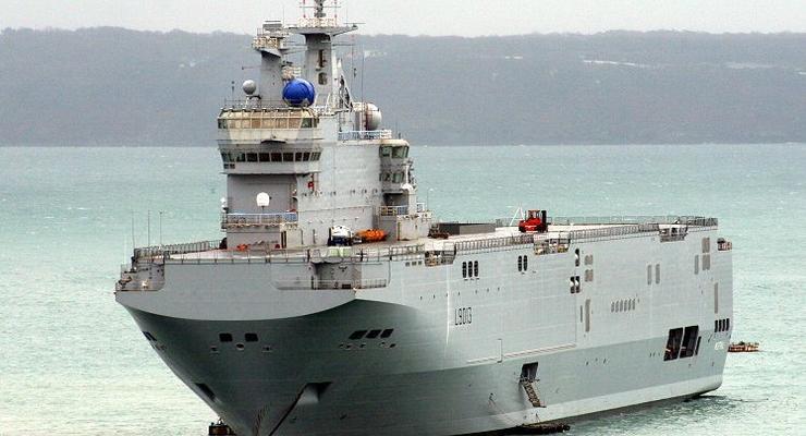 Франция готова разорвать контракт с Россией на поставку боевых кораблей Мистраль