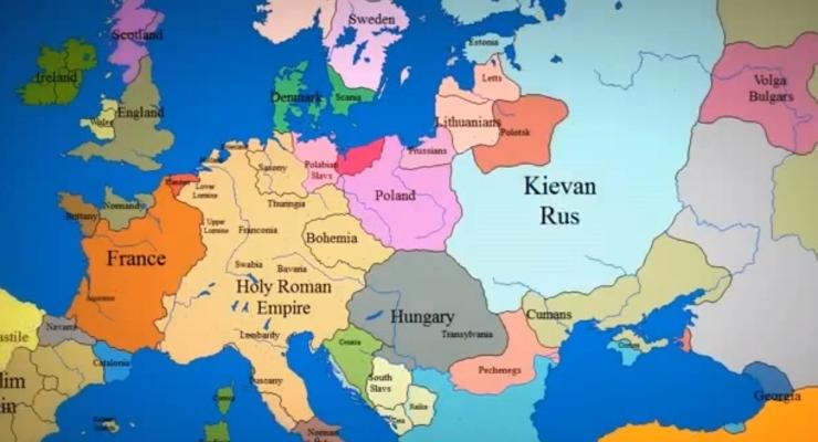 Главные ВИДЕО дня: 1000-летняя история границ Европы и Путин о Крыме без “бендеровцев”