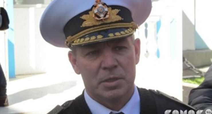Командующий ВМС Украины Гайдук временно задержан - СМИ