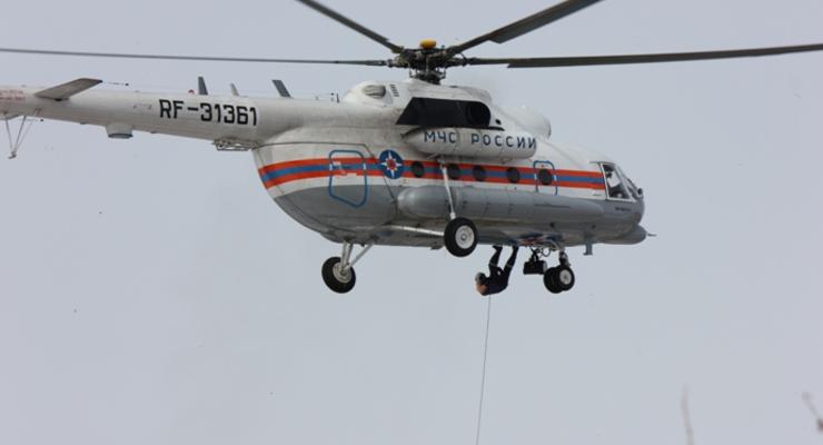 В Крыму на дежурство заступил вертолет Ми-8 МЧС России