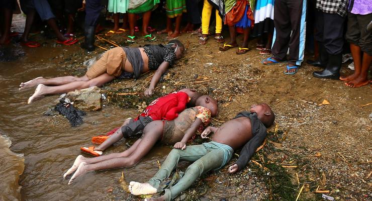 Не менее 107 человек погибли при кораблекрушении в Уганде