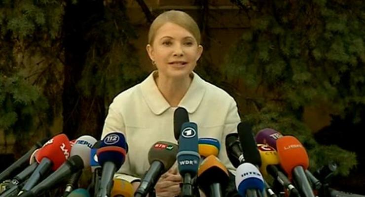 Тимошенко призвала кандидатов в президенты отказаться от предвыборной агитации