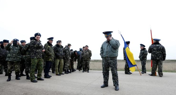 В Крыму освободили украинских офицеров – Минобороны