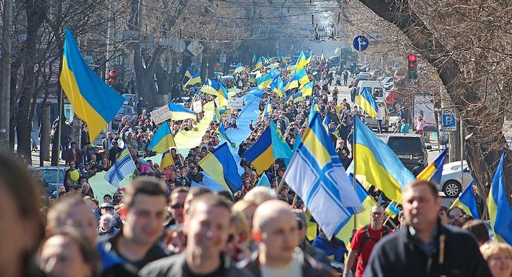 В Одессе одновременно проходят два крупных митинга