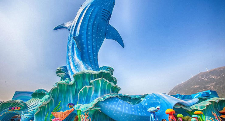 В Китае открылся самый большой в мире океанариум