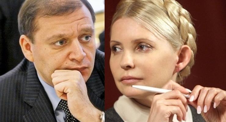 Добкин устроил перепалку с Тимошенко в прямом эфире, после чего попросил защитить Беркут