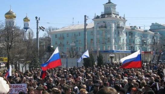 В Луганске заявили о создании единого координационного центра протестного движения