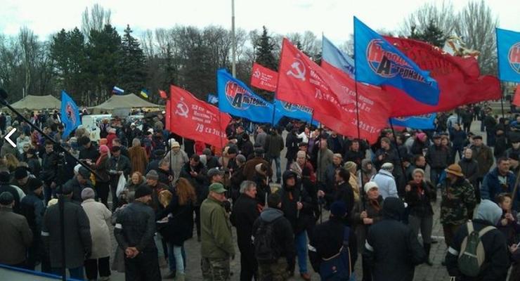 В Одессе прошел марш сторонников России
