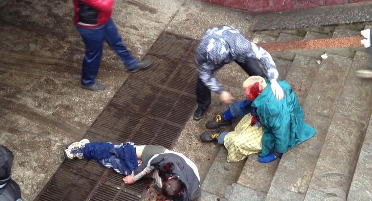 За Путина, за родину! В Харькове жестоко избили людей