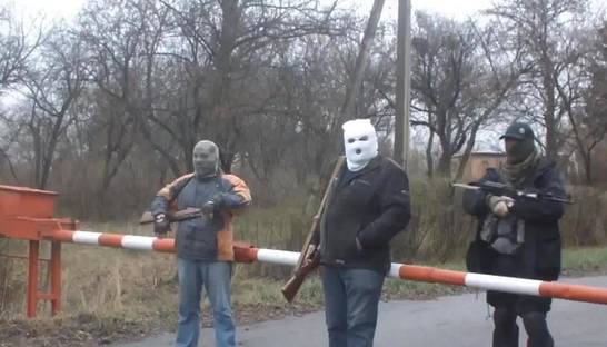 В Славянске протестующие взяли под контроль военный аэродром