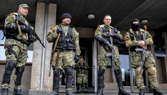 ГРУ в Славянске: "Огонь на поражение, не...й церемониться"