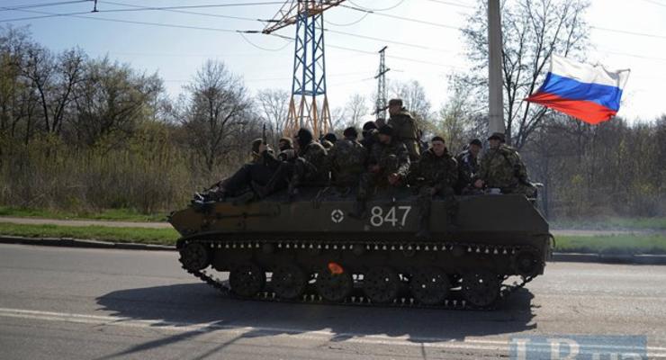 Минобороны опровергает передвижение российской бронетехники в Краматорске
