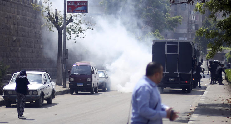 В Египте взорвали будку полицейского-регулировщика