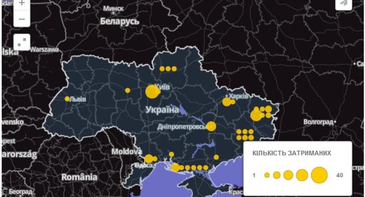 В Украине поймали 117 российских диверсантов