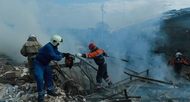 В МВД считают, что взрыв АЗС в Киевской области не является терактом