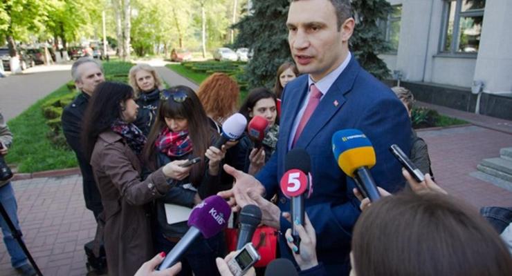 Кличко стал первым зарегистрированным кандидатом в мэры Киева