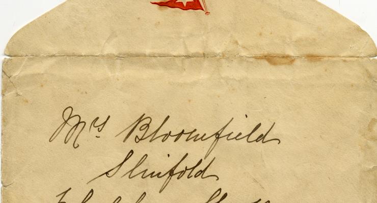 Письмо пассажирки Титаника, написанное за несколько часов до крушения, продали за 119 тысяч фунтов