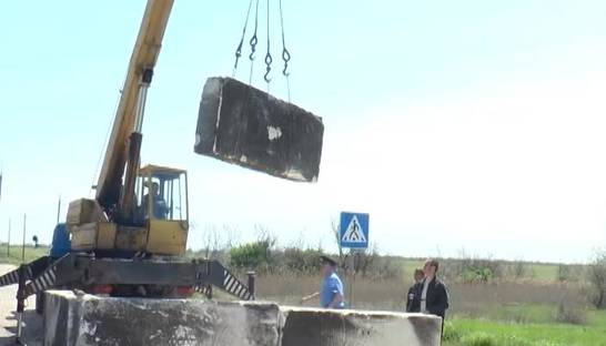 В Херсонской области обустроили новый блок-пост