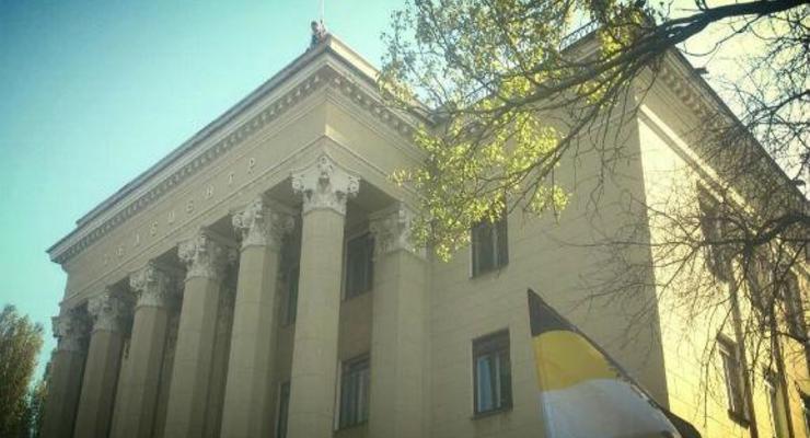 В Донецке захватили здание областного телецентра