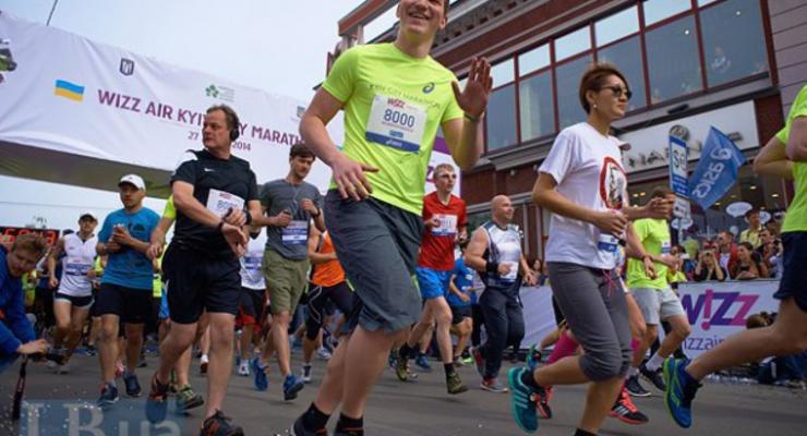 В Киеве прошел юбилейный марафон Kyiv City Marathon 2014